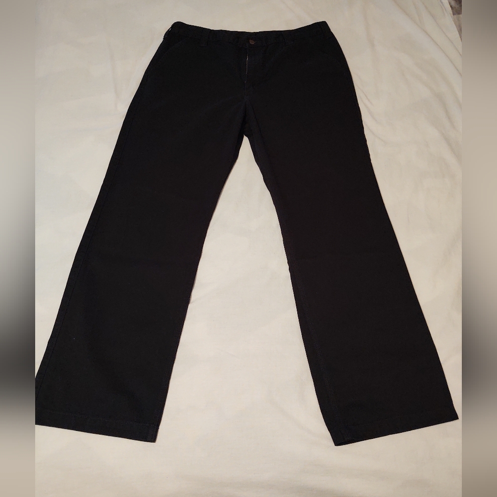 Vintage Black Carhartt Blended Twill Pants Sz 40/34